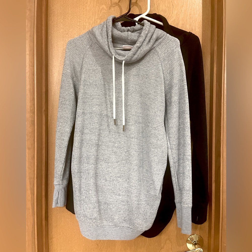 2 Isabel maternity sweaters like new, black M & Gray/blue S can buy separately